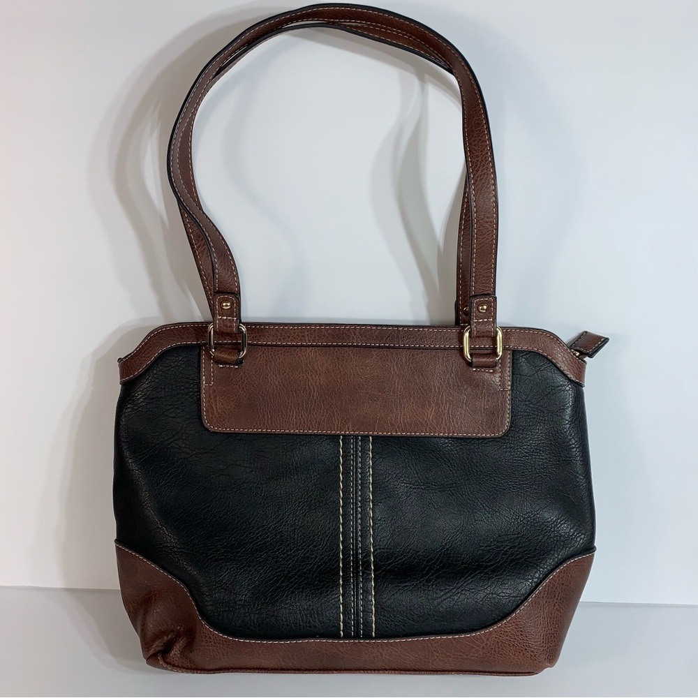 BOC Born Concept faux leather shoulder bag black/brown